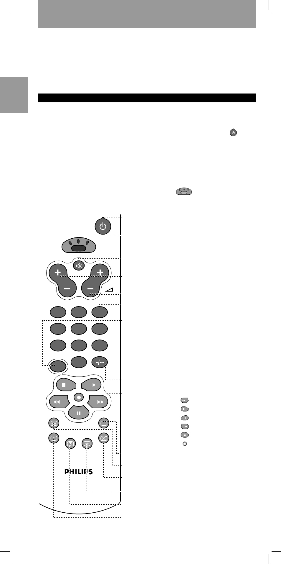 Mode d'emploi français | Philips NORSK SBC RU 430 User Manual | Page 6 / 60