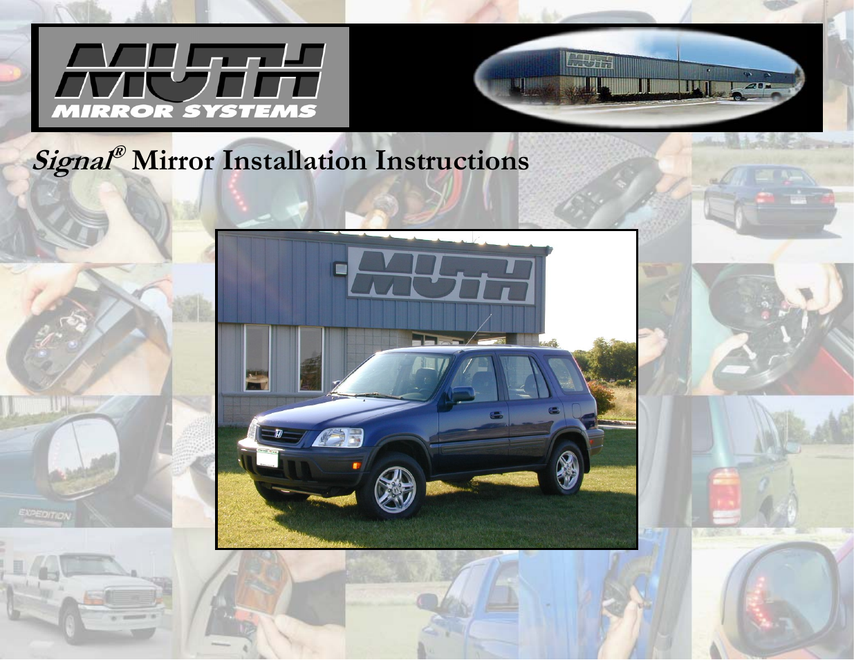 Philips Signal Mirror CRV 1997-2003 User Manual | 14 pages