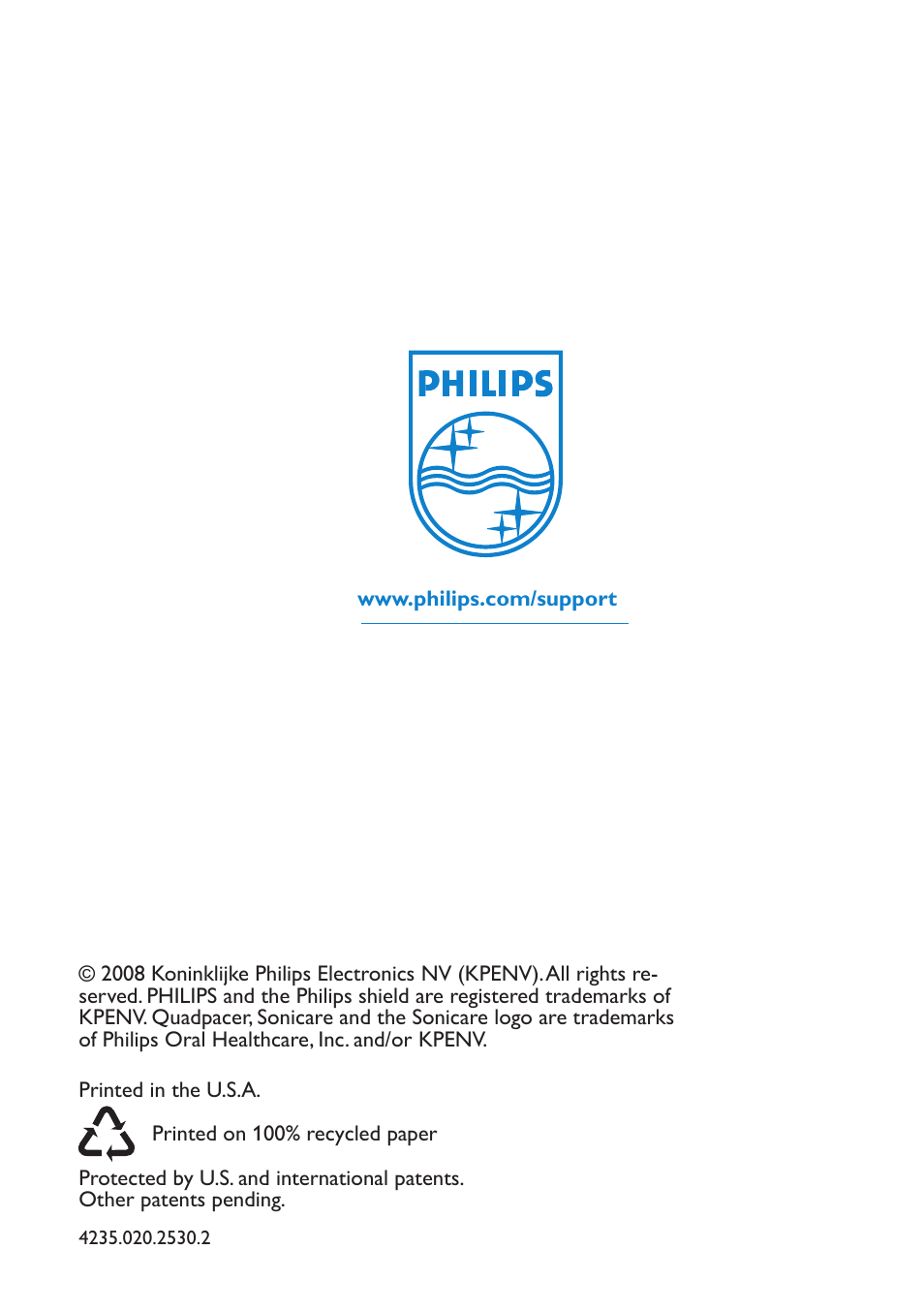 Philips 700 Series User Manual | Page 42 / 42