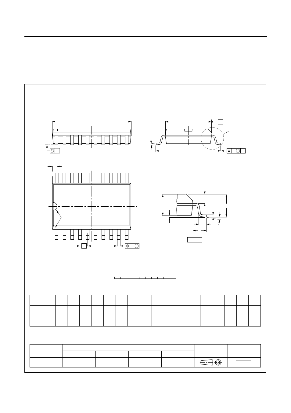 Package outline, Sot163-1, Fm/if amplifier/demodulator circuit tda1576t | Philips TDA1576T User Manual | Page 12 / 16