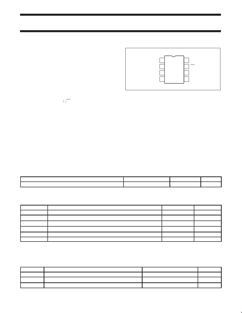Description, Features, Pin description | Applications, Ordering information, Absolute maximum ratings, Recommended operating conditions | Philips SA5223 User Manual | Page 2 / 12