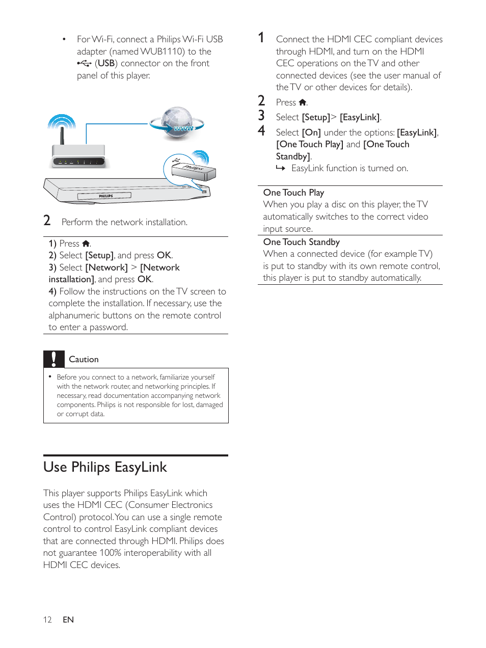 Philips BDP2930 User Manual | Page 12 / 22