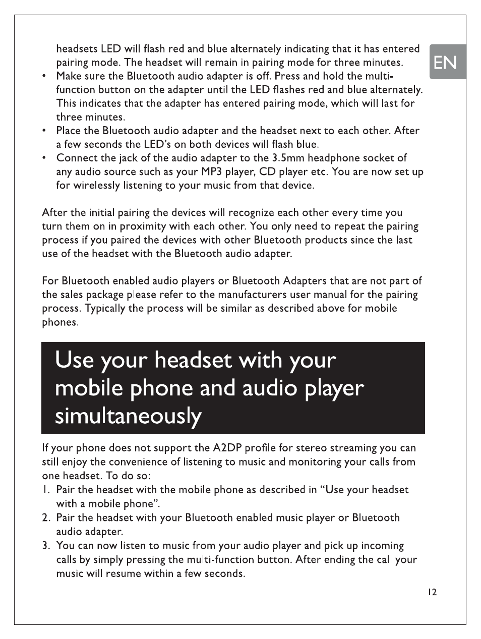 Philips SHB7100/7102/7103 User Manual | Page 14 / 53