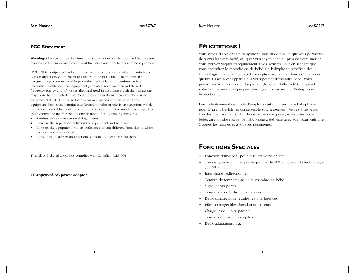 Philips SC767 User Manual | Page 14 / 22