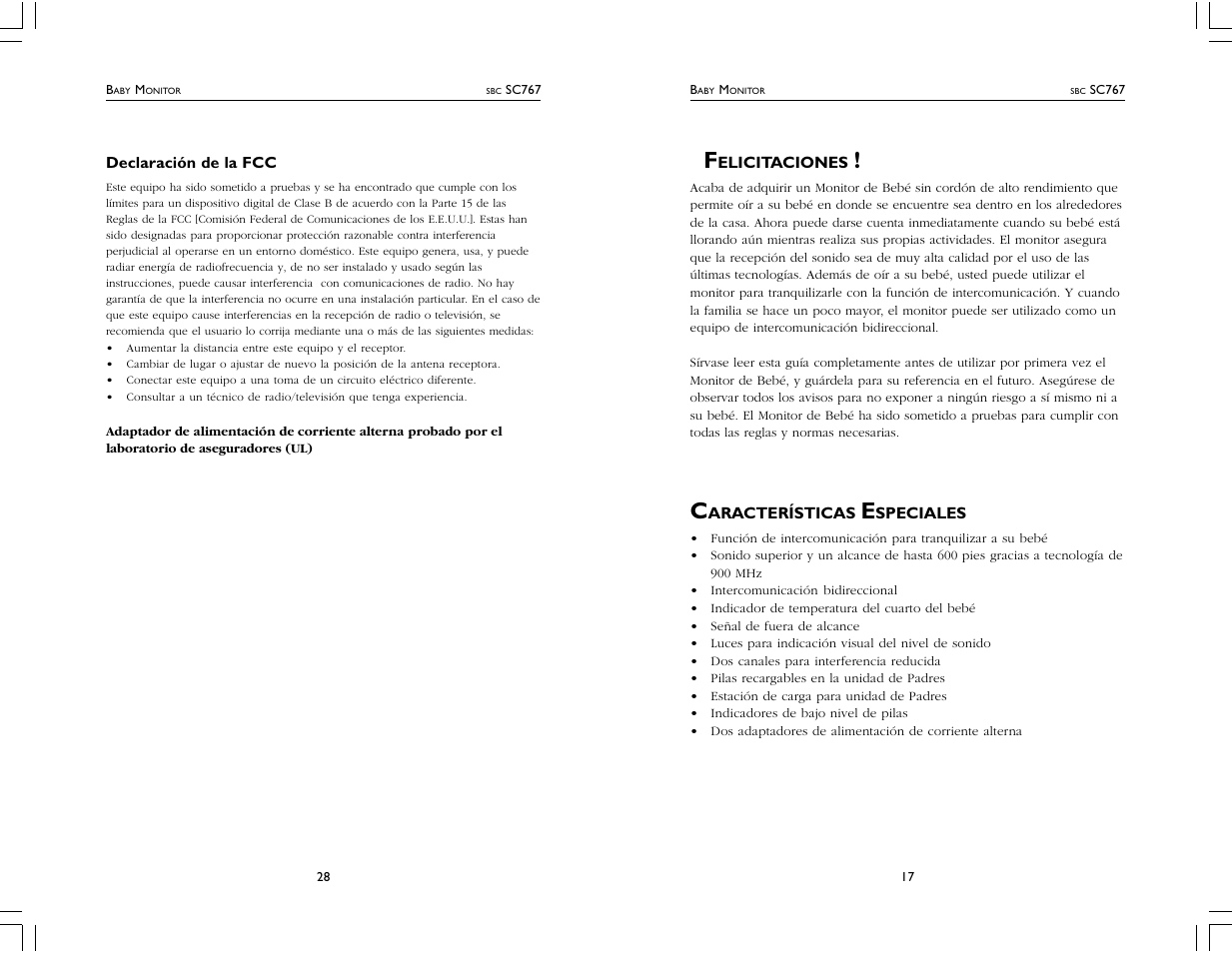 Philips SC767 User Manual | Page 17 / 22