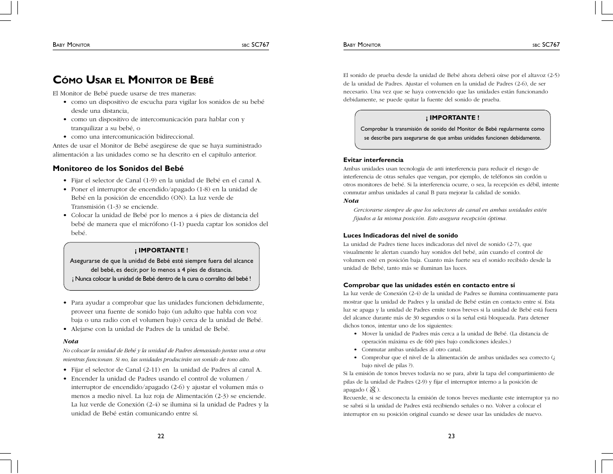 Philips SC767 User Manual | Page 22 / 22