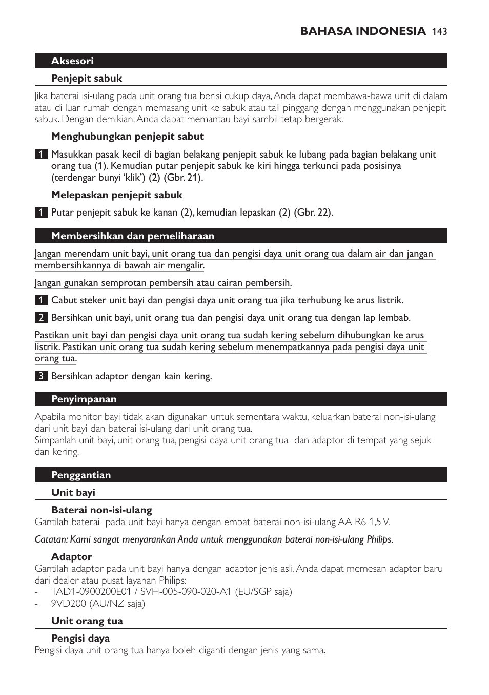 Philips SCD481 User Manual | Page 143 / 152