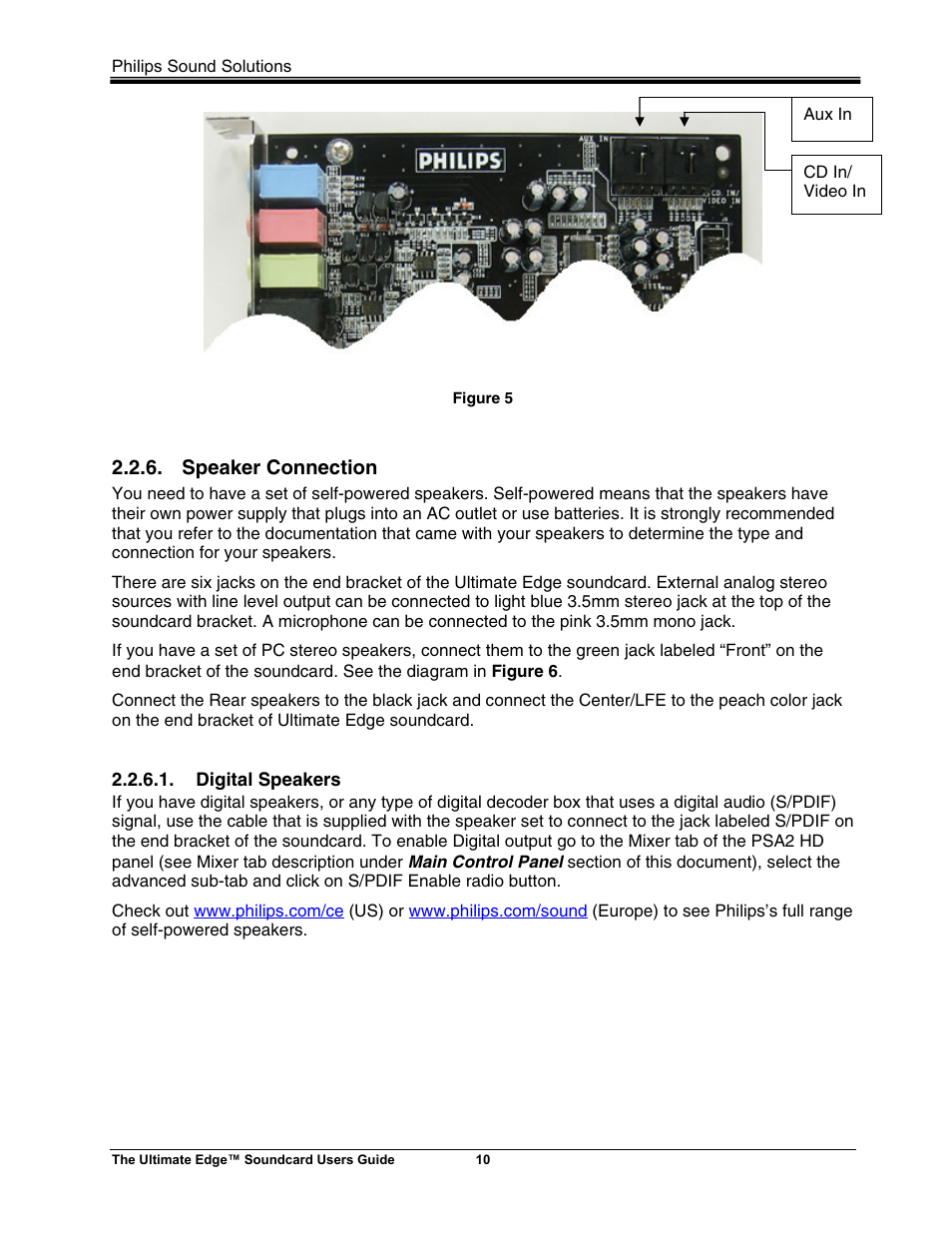 Philips ULTIMATE EDGE 5.1 User Manual | Page 16 / 40