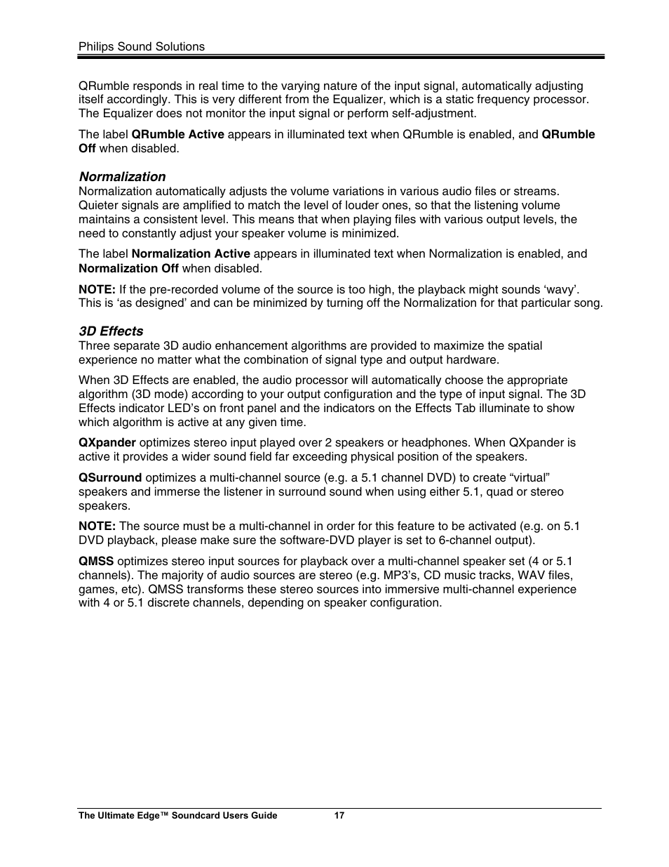 Philips ULTIMATE EDGE 5.1 User Manual | Page 23 / 40
