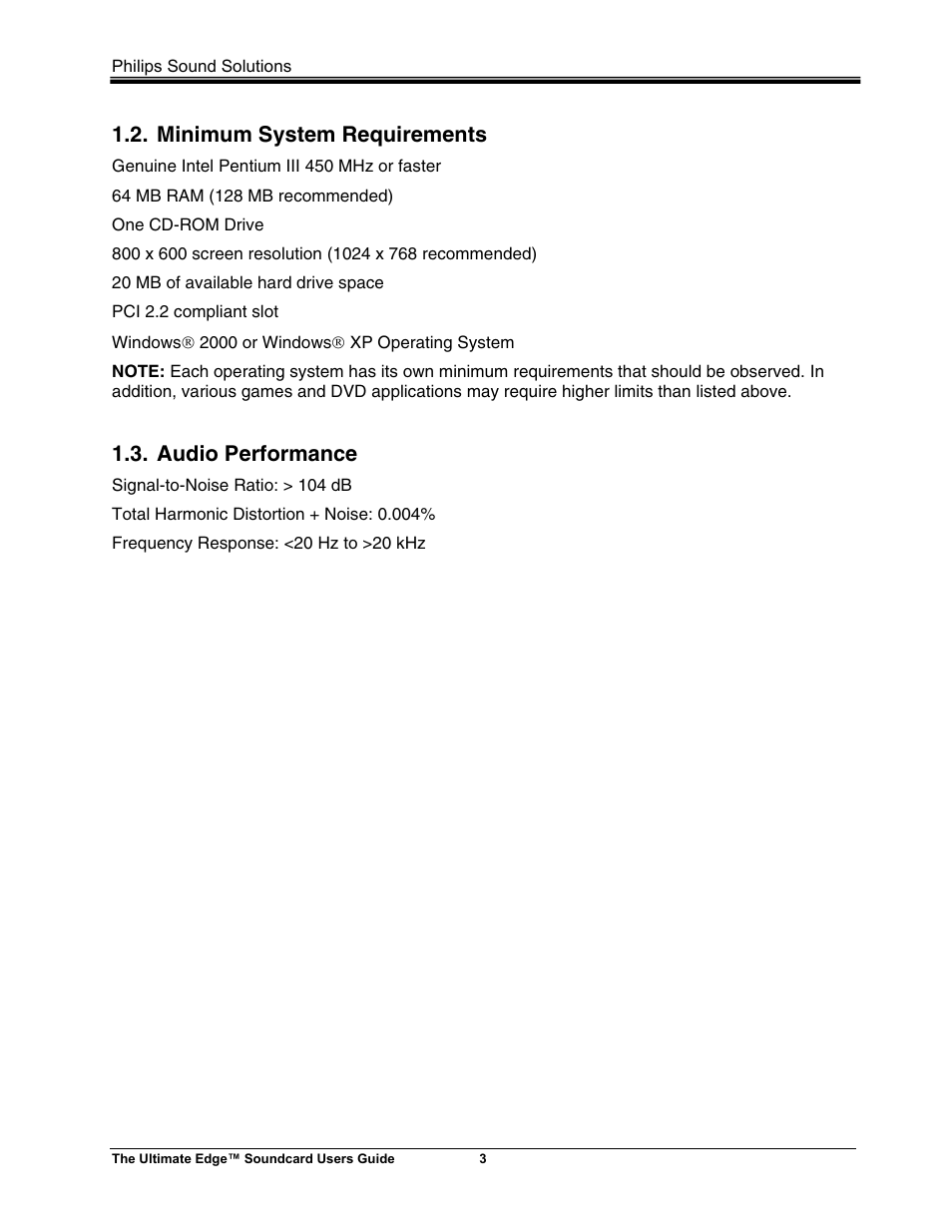 Philips ULTIMATE EDGE 5.1 User Manual | Page 9 / 40