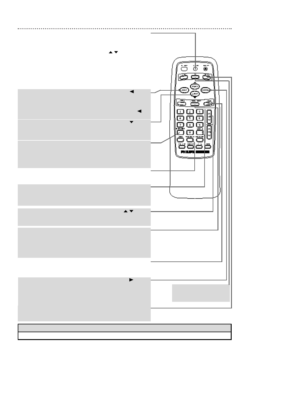 Remote control buttons (cont’d) 25, Helpful hint | Philips VCA431AT User Manual | Page 25 / 60