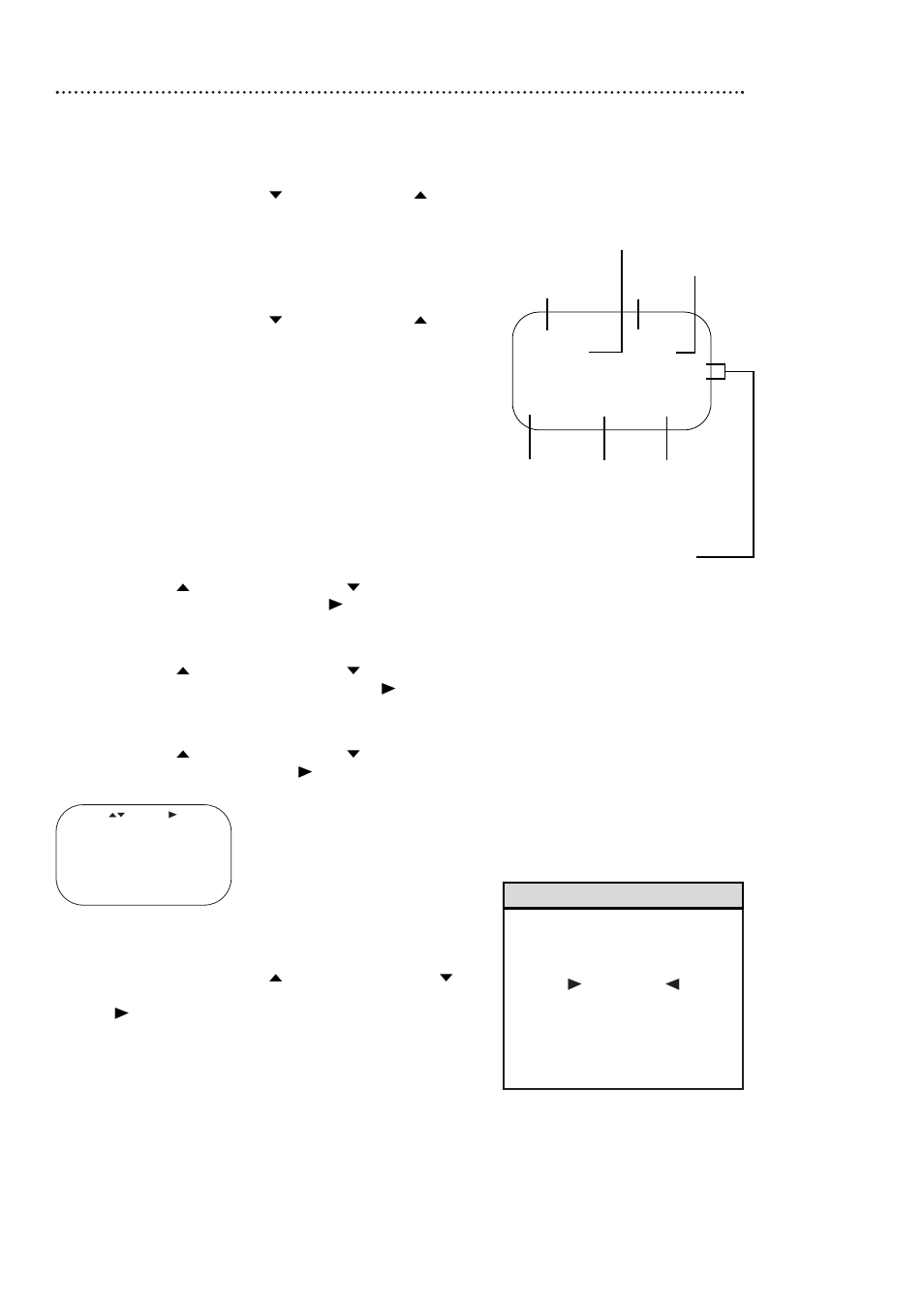 26 on-screen status displays | Philips VCA431AT User Manual | Page 26 / 60