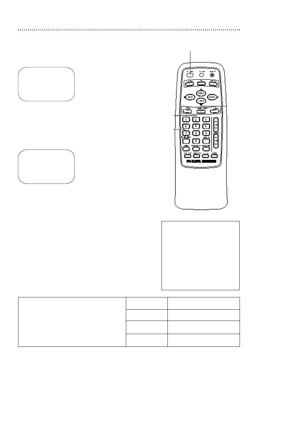 36 timer recording (cont’d) | Philips VCA431AT User Manual | Page 36 / 60