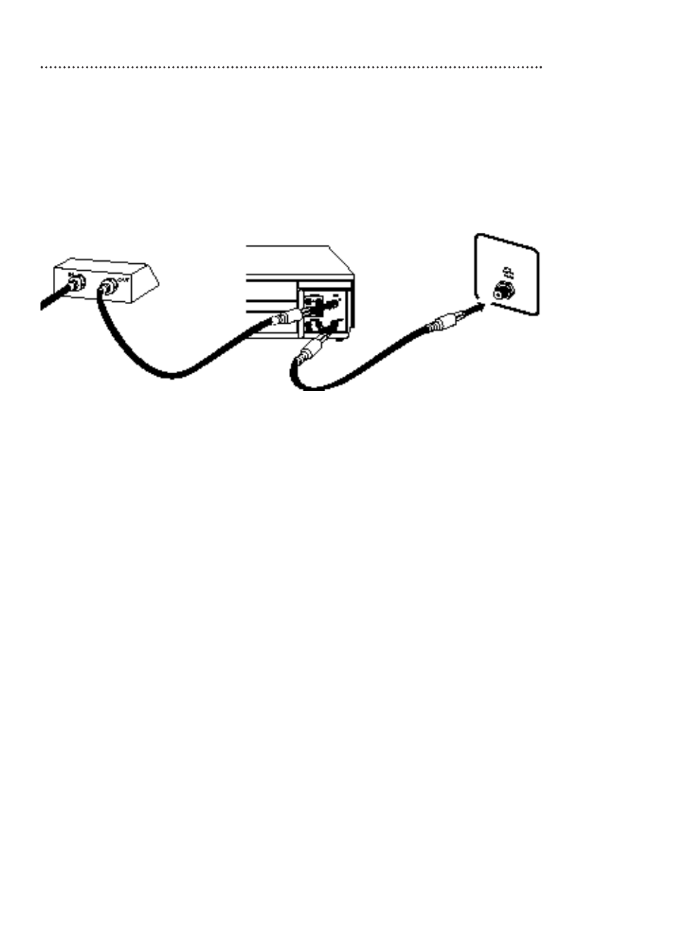 8 hookups with a cable box/direct broadcast system | Philips VCA431AT User Manual | Page 8 / 60