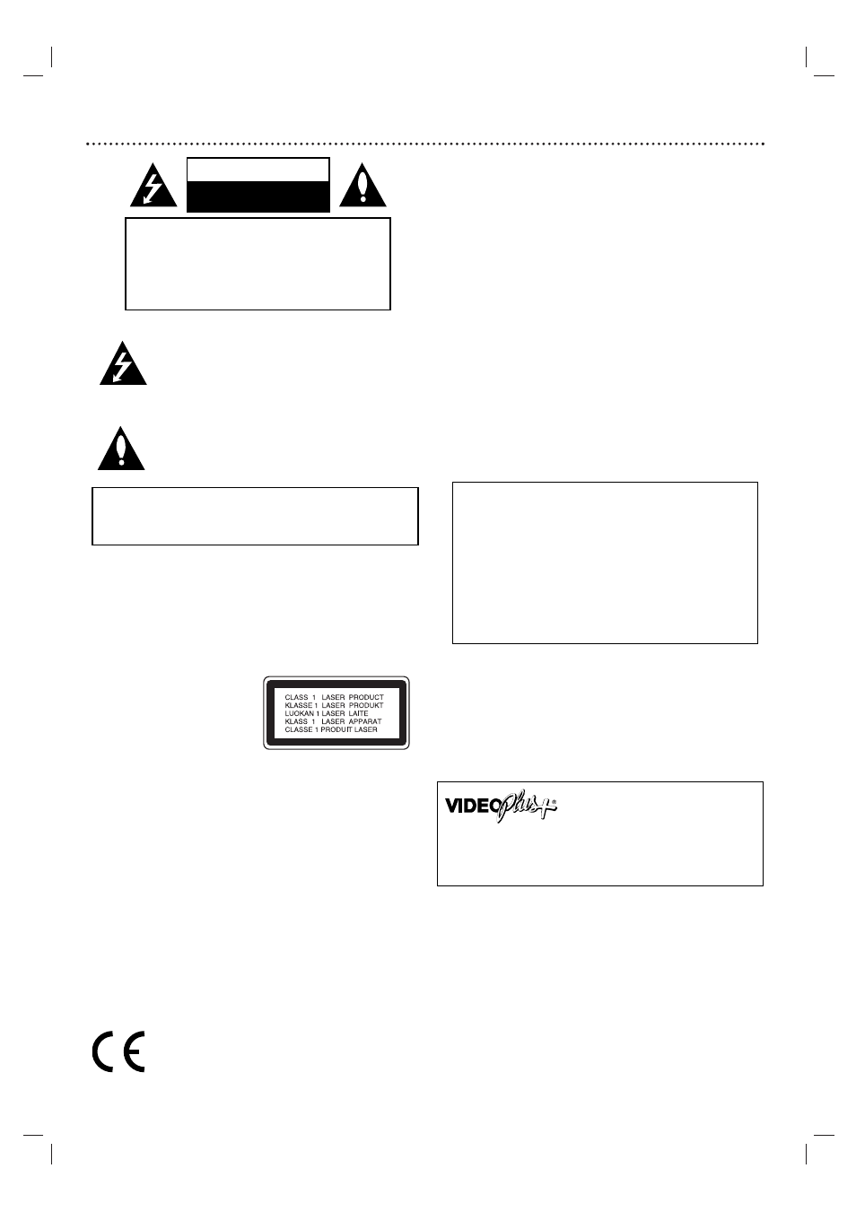 Safety precautions, Caution | Philips 3834RV0038L User Manual | Page 2 / 41