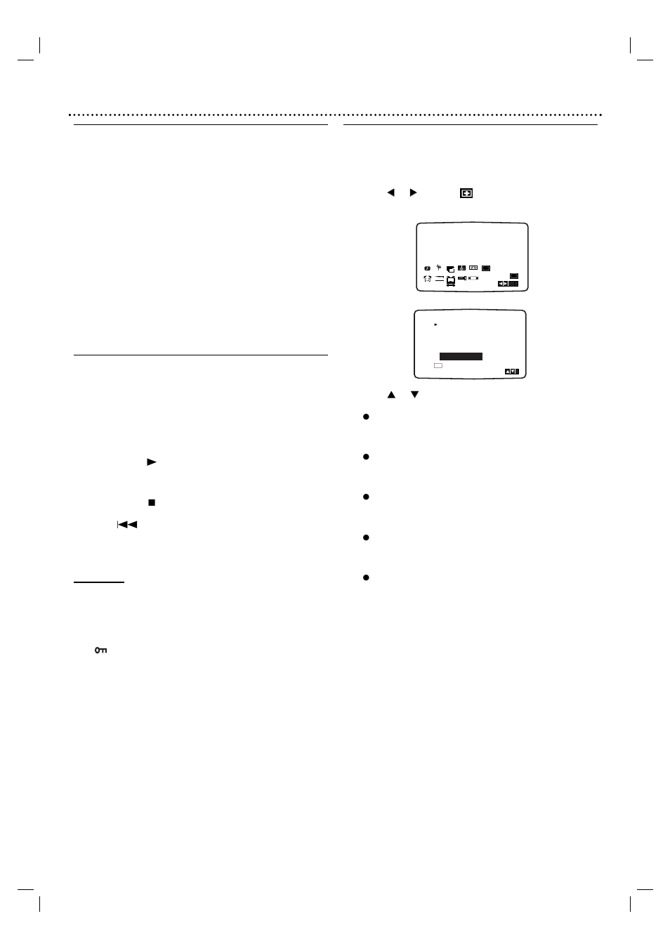 Additional operation, On screen display, Video doctor (self-diagnosis) | Philips 3834RV0038L User Manual | Page 34 / 41