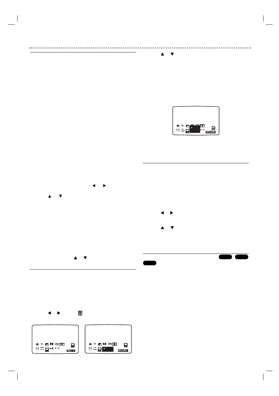 Additional operation (continued), Hi-fi stereo sound system, Wide screen compatibility 16:9 | Philips 3834RV0038L User Manual | Page 35 / 41