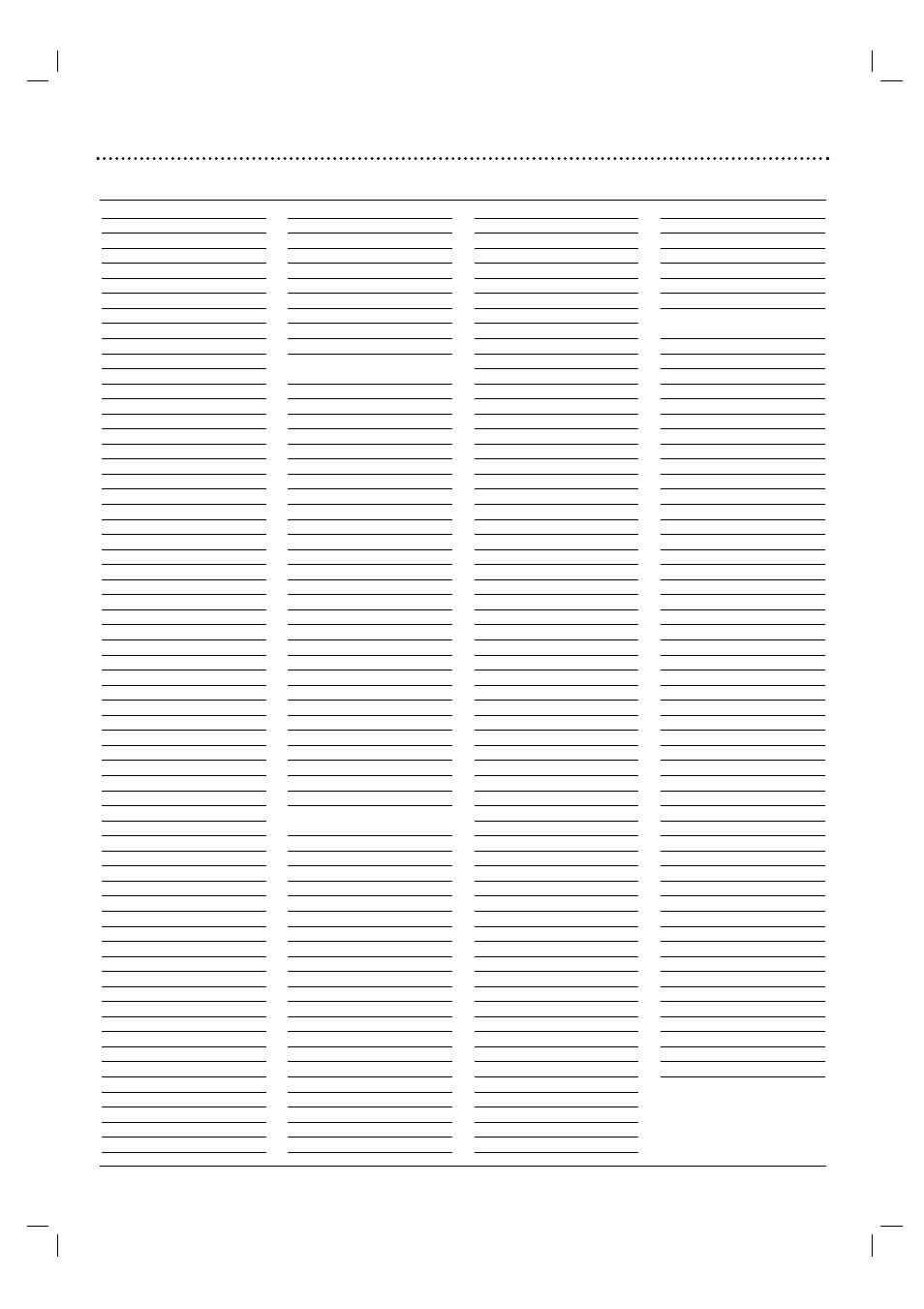 Country/area code list | Philips 3834RV0038L User Manual | Page 39 / 41