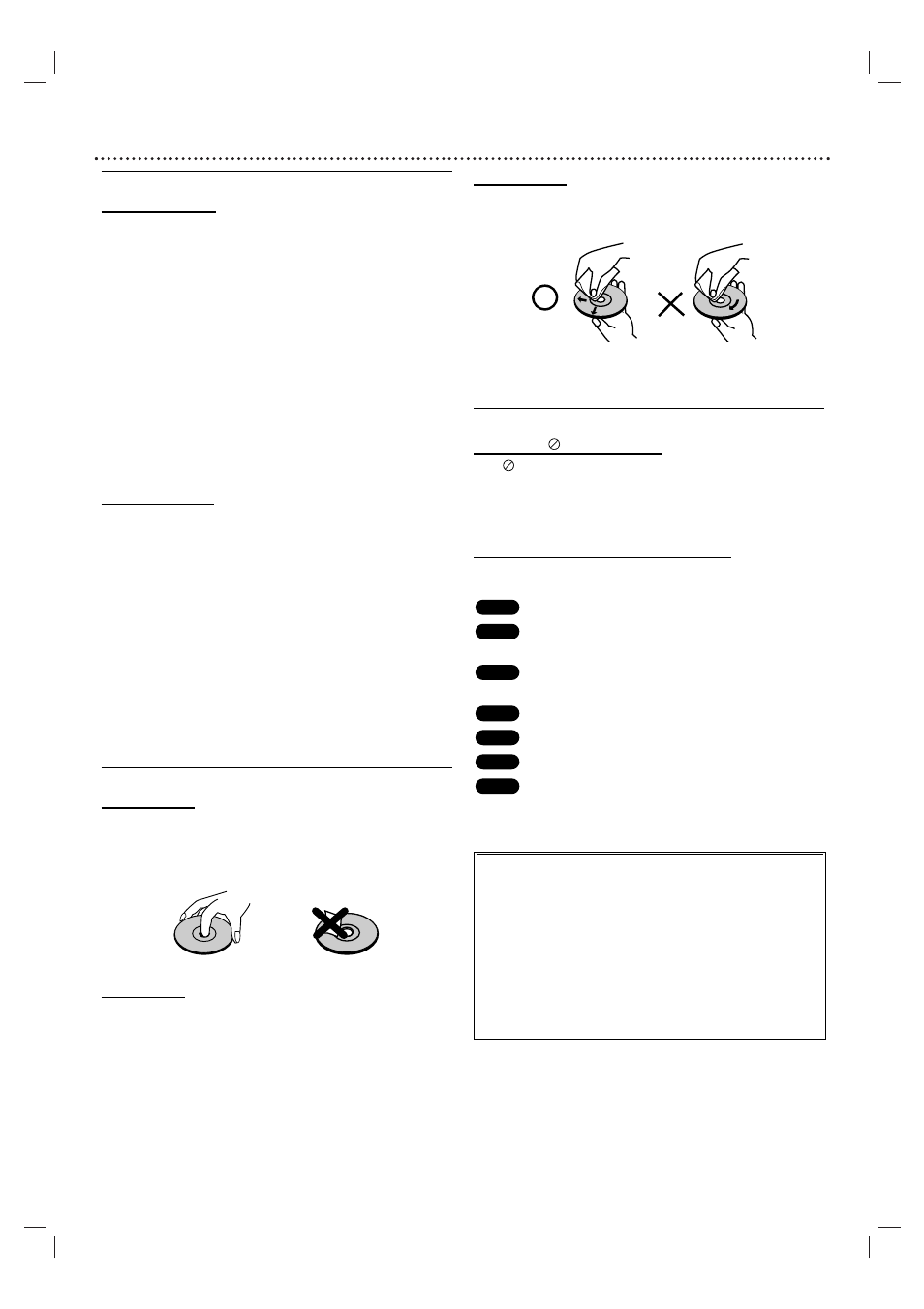 Before use (cont’d), Precautions, About symbols | Selecting the viewing source | Philips 3834RV0038L User Manual | Page 6 / 41