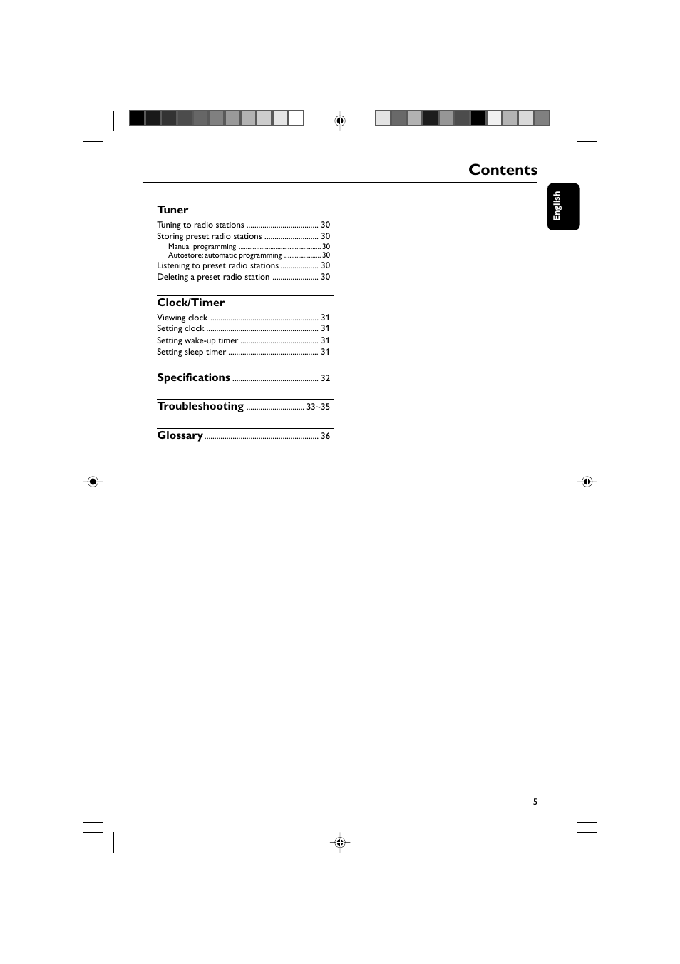 Philips 625p User Manual | Page 5 / 37
