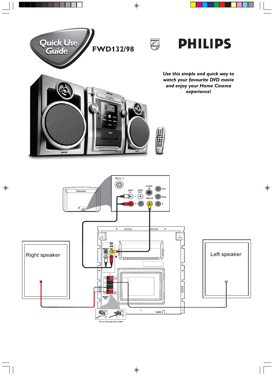 Philips FWD132/98 User Manual | 2 pages