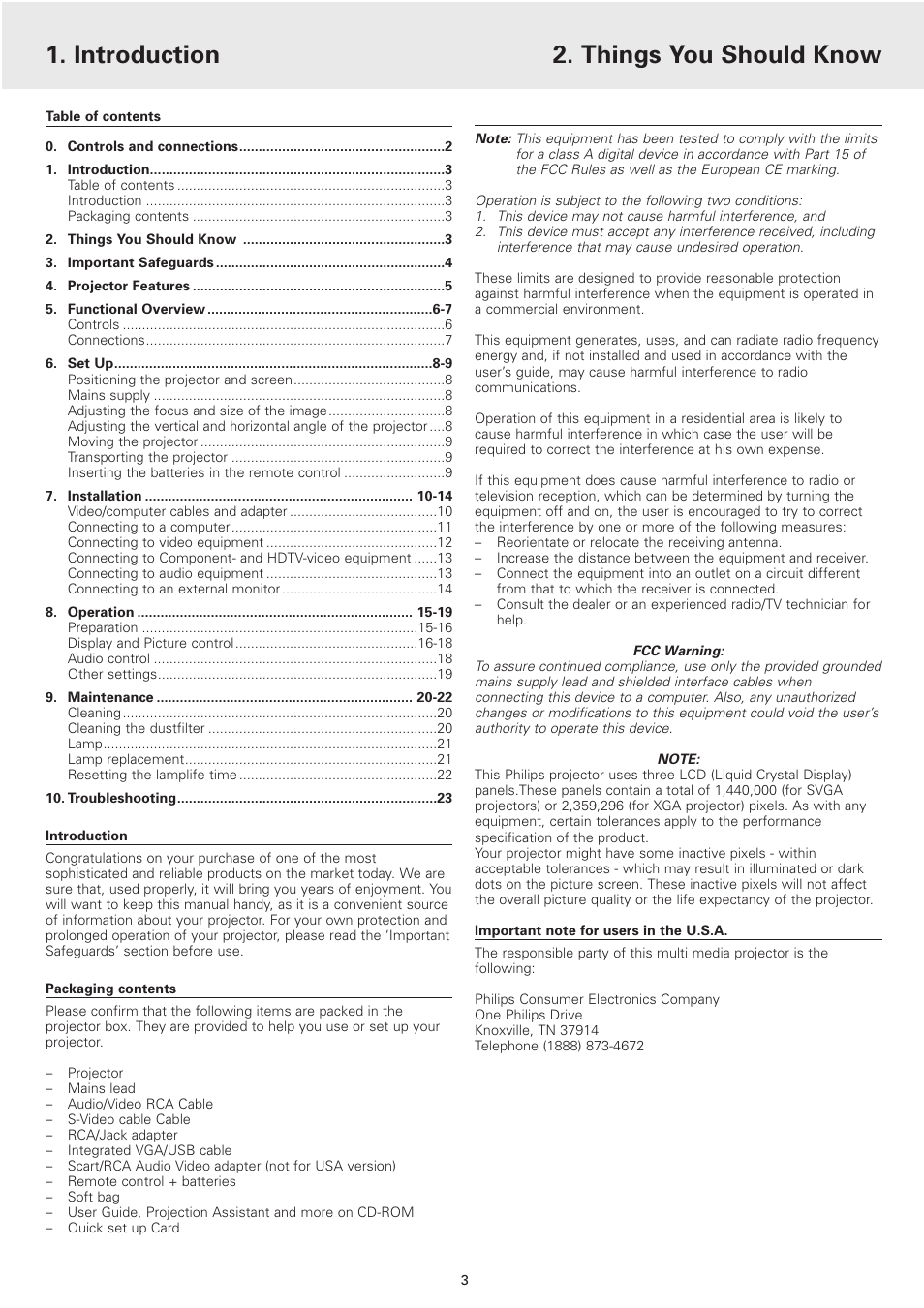 Philips cBright 2 Series User Manual | Page 3 / 23