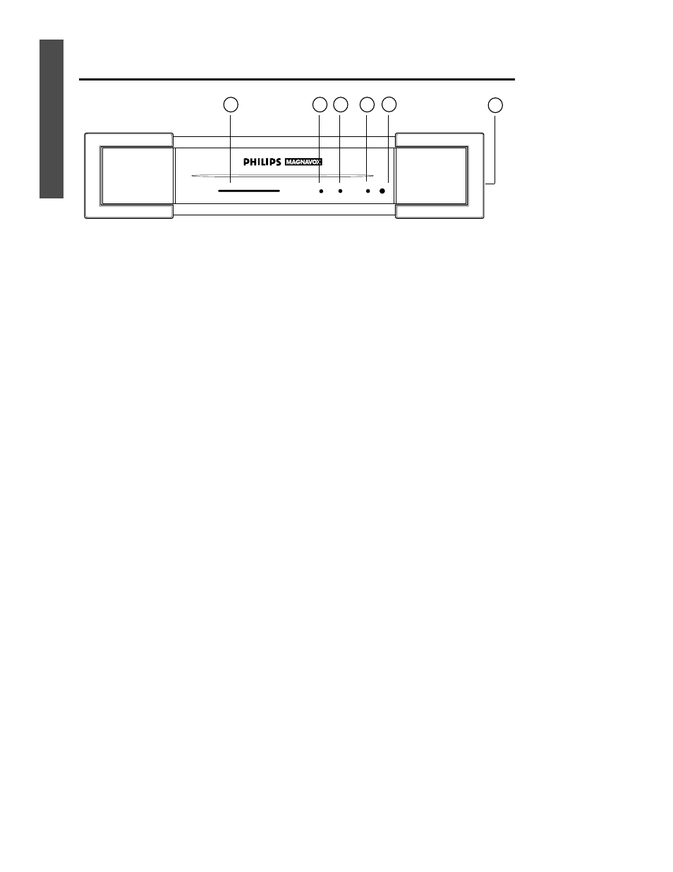 Getting started, Front panel | Philips Power Connected MessageSmartcard Internet Terminal MAT972KB QUG User Manual | Page 12 / 44