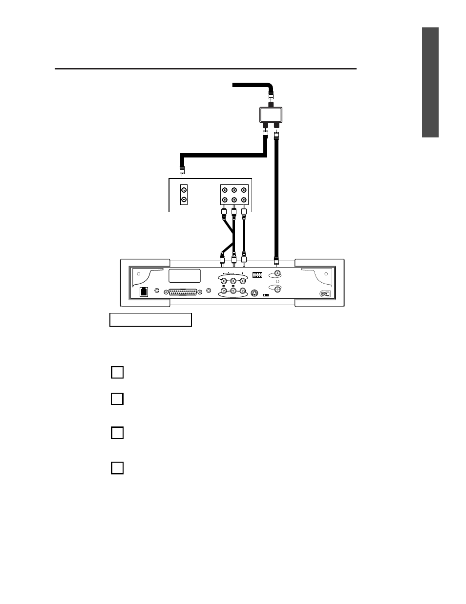 Connections, Option f | Philips Power Connected MessageSmartcard Internet Terminal MAT972KB QUG User Manual | Page 20 / 44