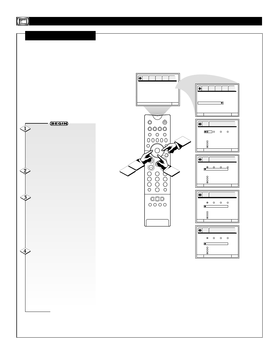 Eatures, Vent, Imer | Philips 60PP 9401 User Manual | Page 16 / 48