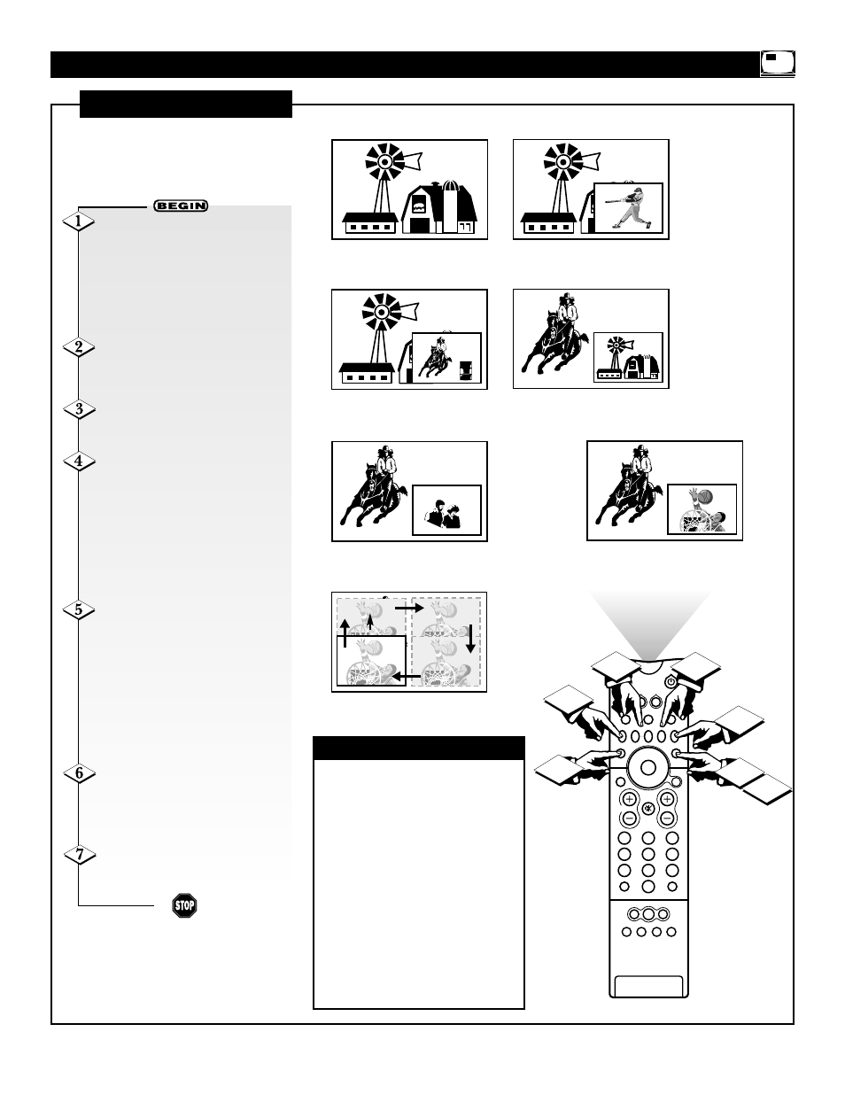 Pip), Icture, Pip r | Philips 60PP 9401 User Manual | Page 39 / 48