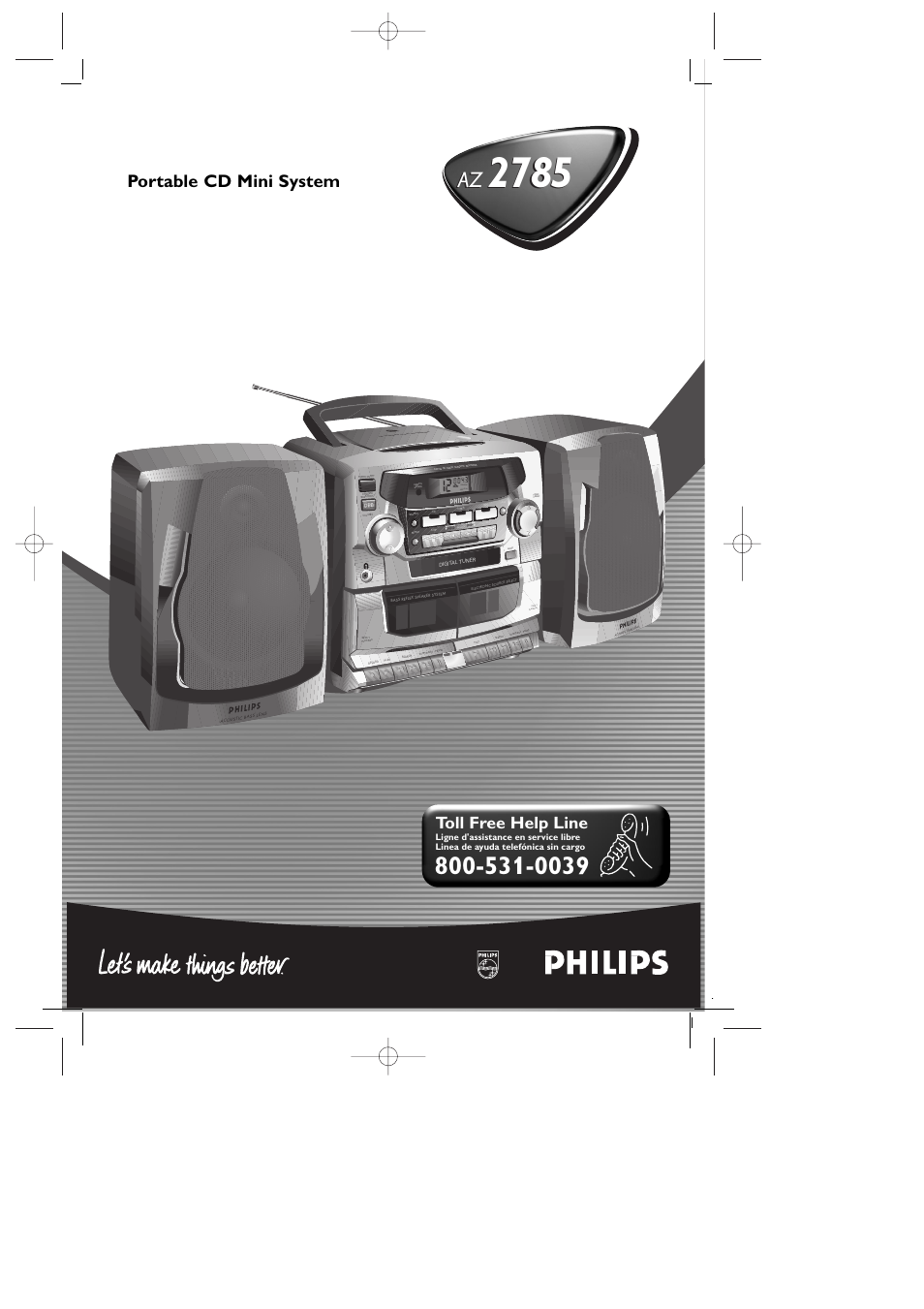 Philips AZ 2785 User Manual | 18 pages