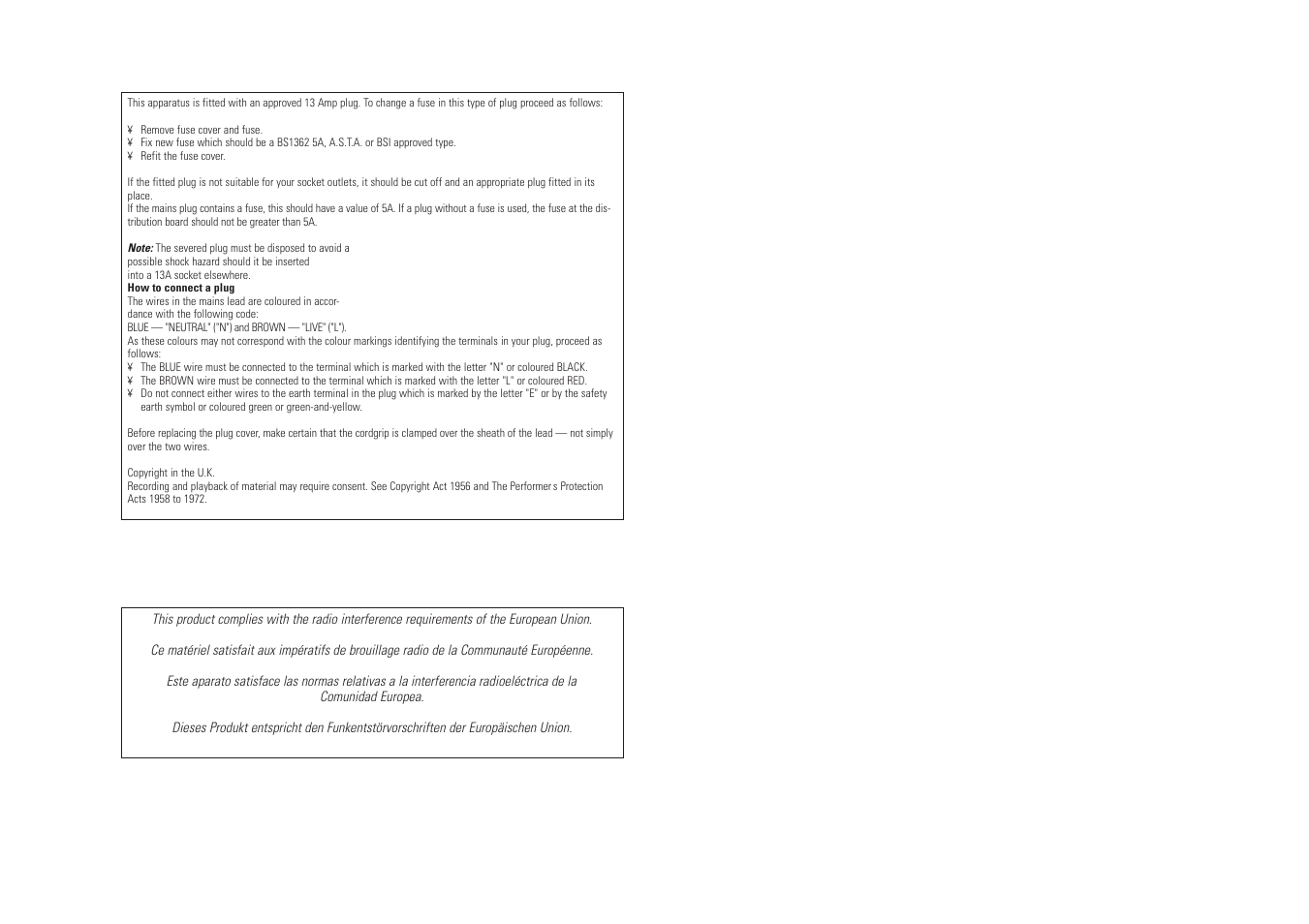 Philips CD SOUNDMACHINE AZ2060 User Manual | Page 6 / 6