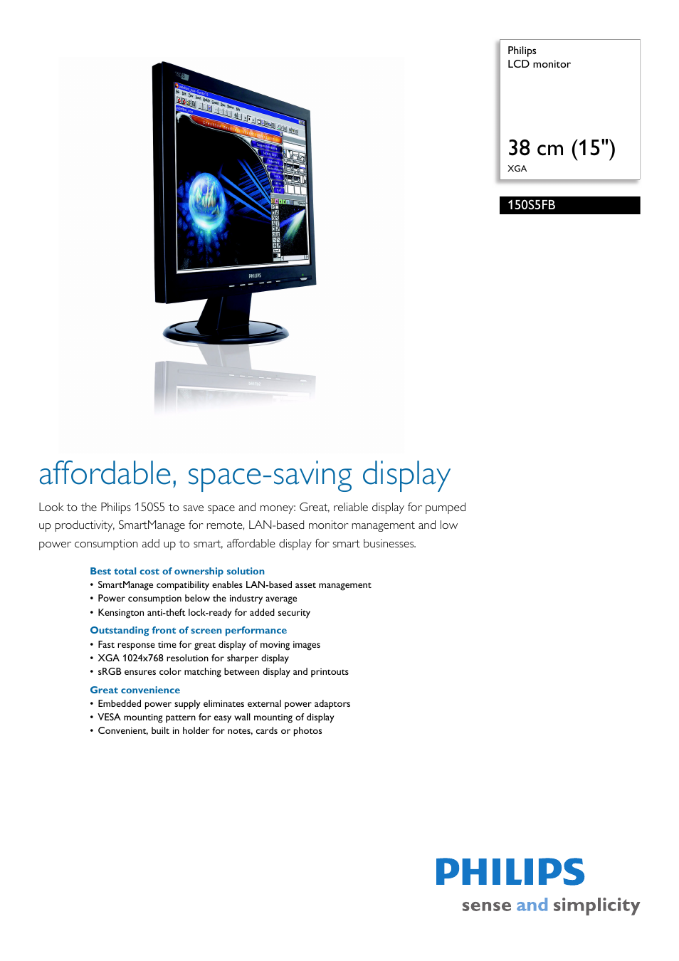 Philips AE 1505 User Manual | 3 pages