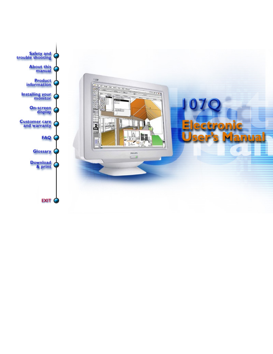 Philips 107Q User Manual | 112 pages