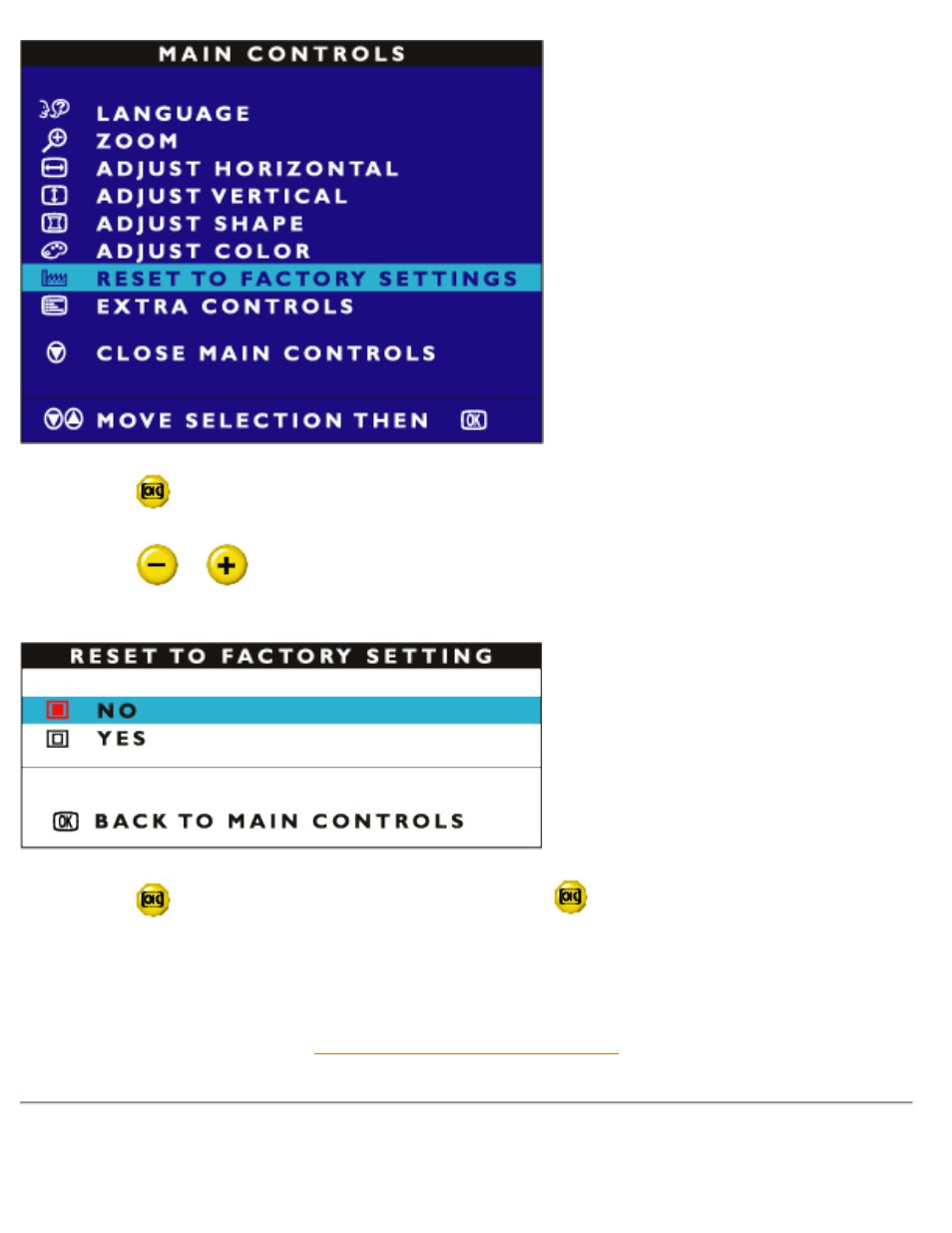 Extra, Controls | Philips 107Q User Manual | Page 81 / 112