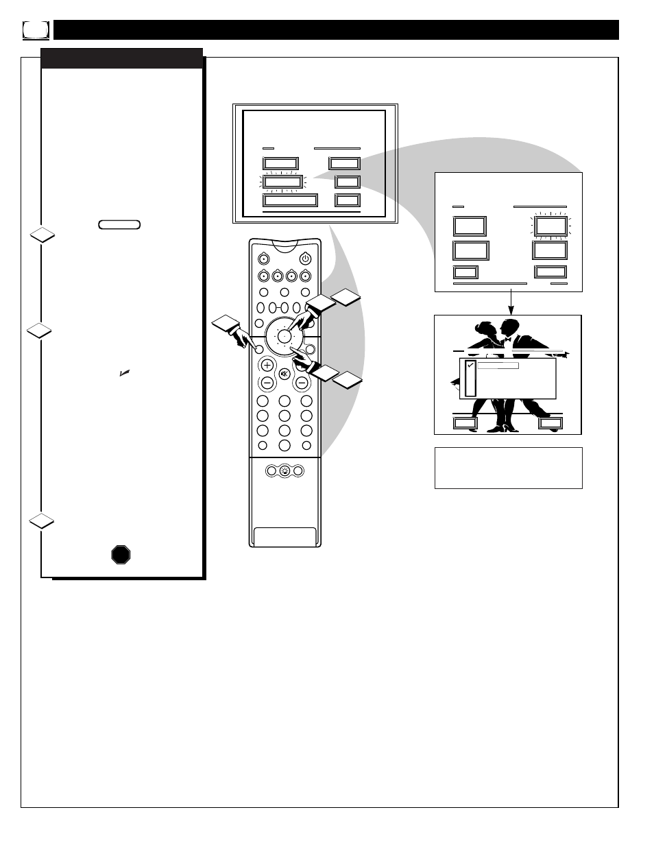 Eature, Ontrols, Continued | Philips 60P9271 User Manual | Page 12 / 60