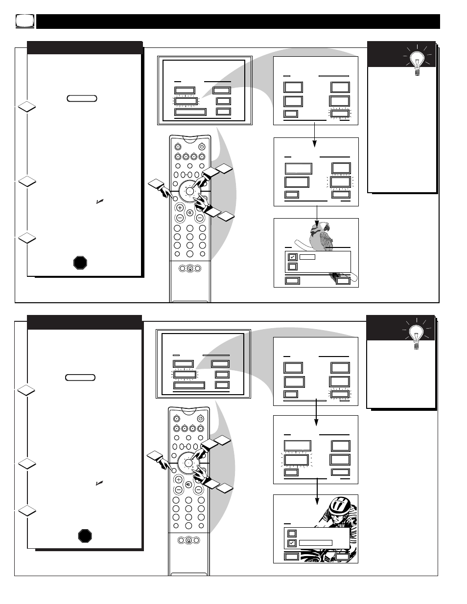 Eature, Ontrols, Continued | Stop, Mart | Philips 60P9271 User Manual | Page 18 / 60