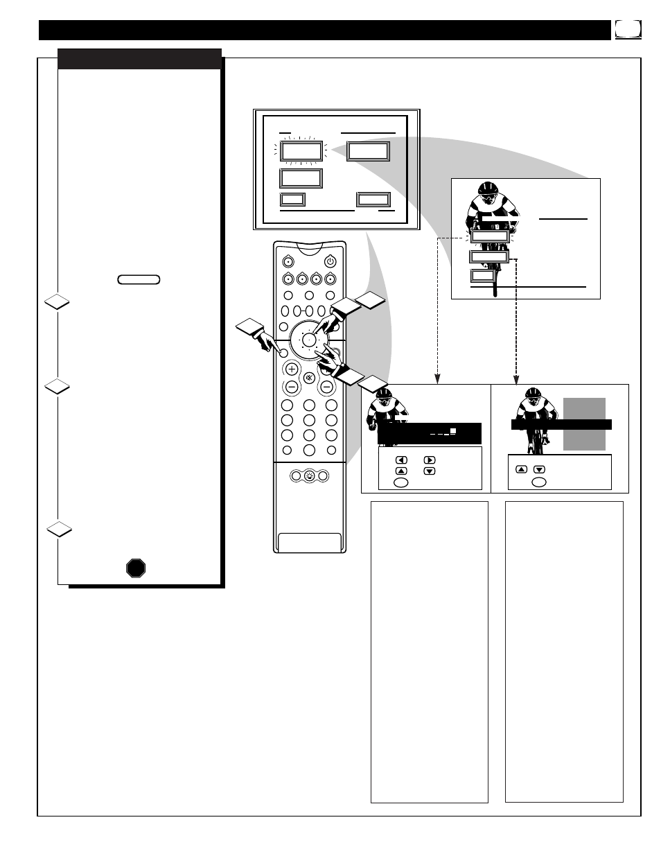 Eature, Ontrols, Continued | Philips 60P9271 User Manual | Page 25 / 60