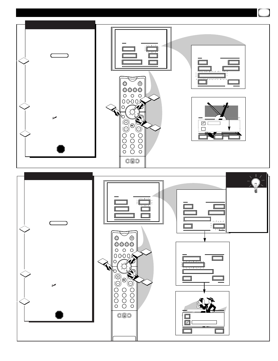 Ound, Ontrols, Continued | Stop, Mart | Philips 60P9271 User Manual | Page 29 / 60