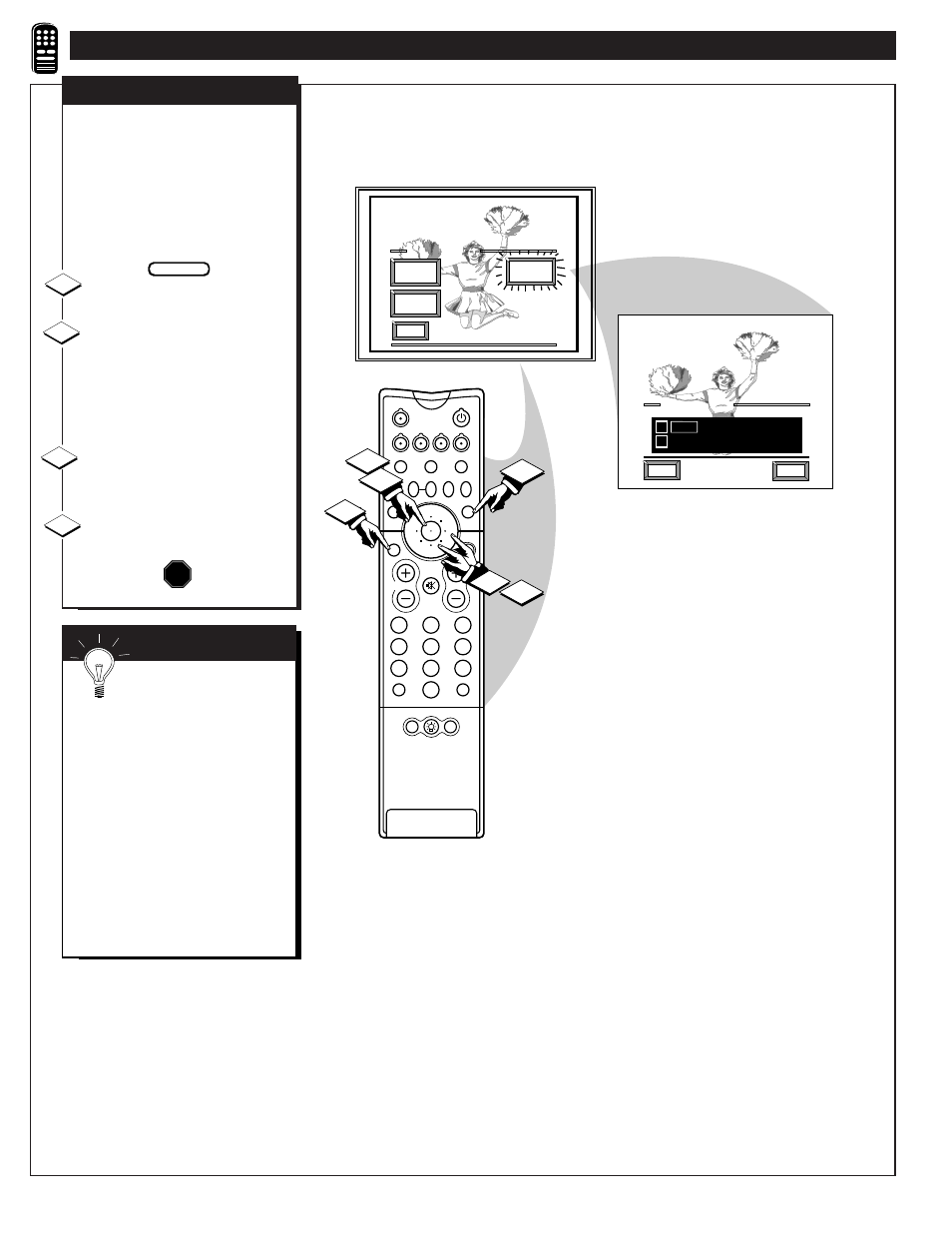 Emote, Ontrol, Peration | Continued | Philips 60P9271 User Manual | Page 40 / 60