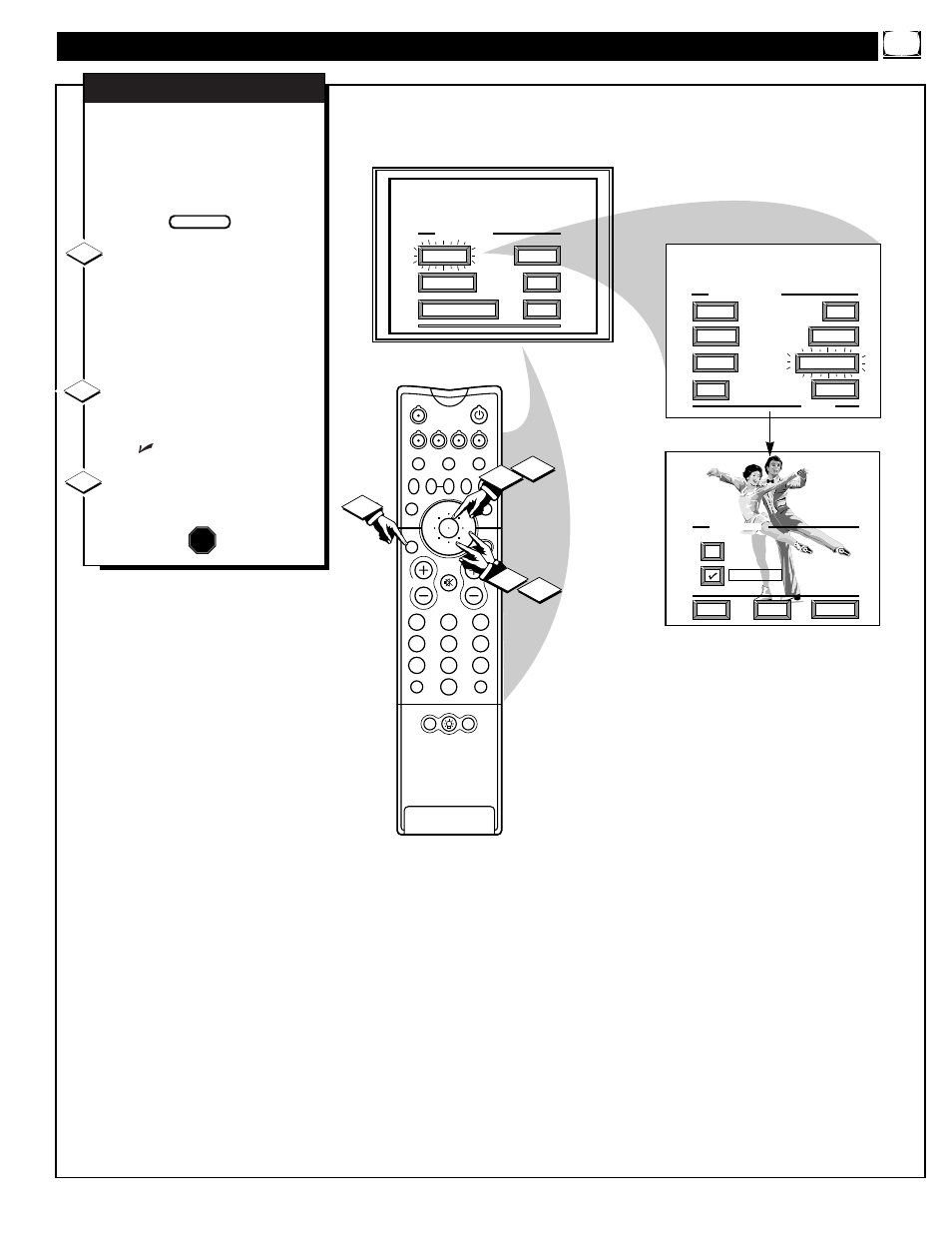 Icture, Ontrols, Continued | Clearview | Philips 60P9271 User Manual | Page 7 / 60