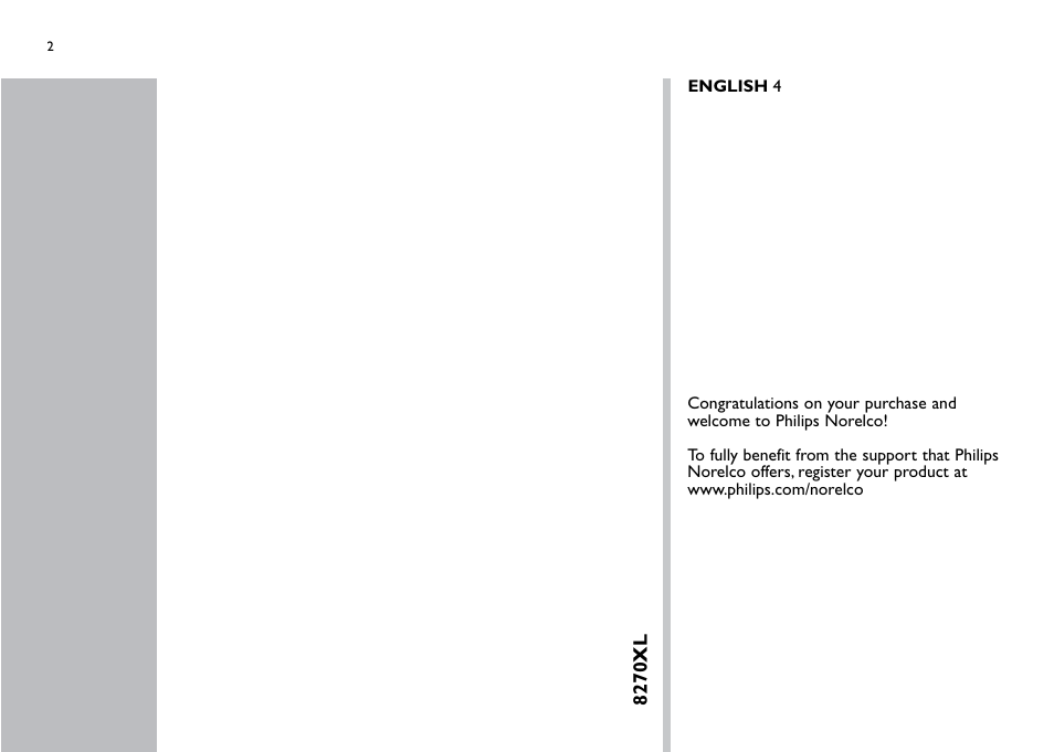 Philips 8270XL User Manual | Page 2 / 13