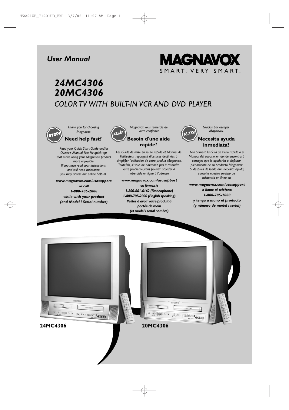 Philips 24MC4306 User Manual | 84 pages