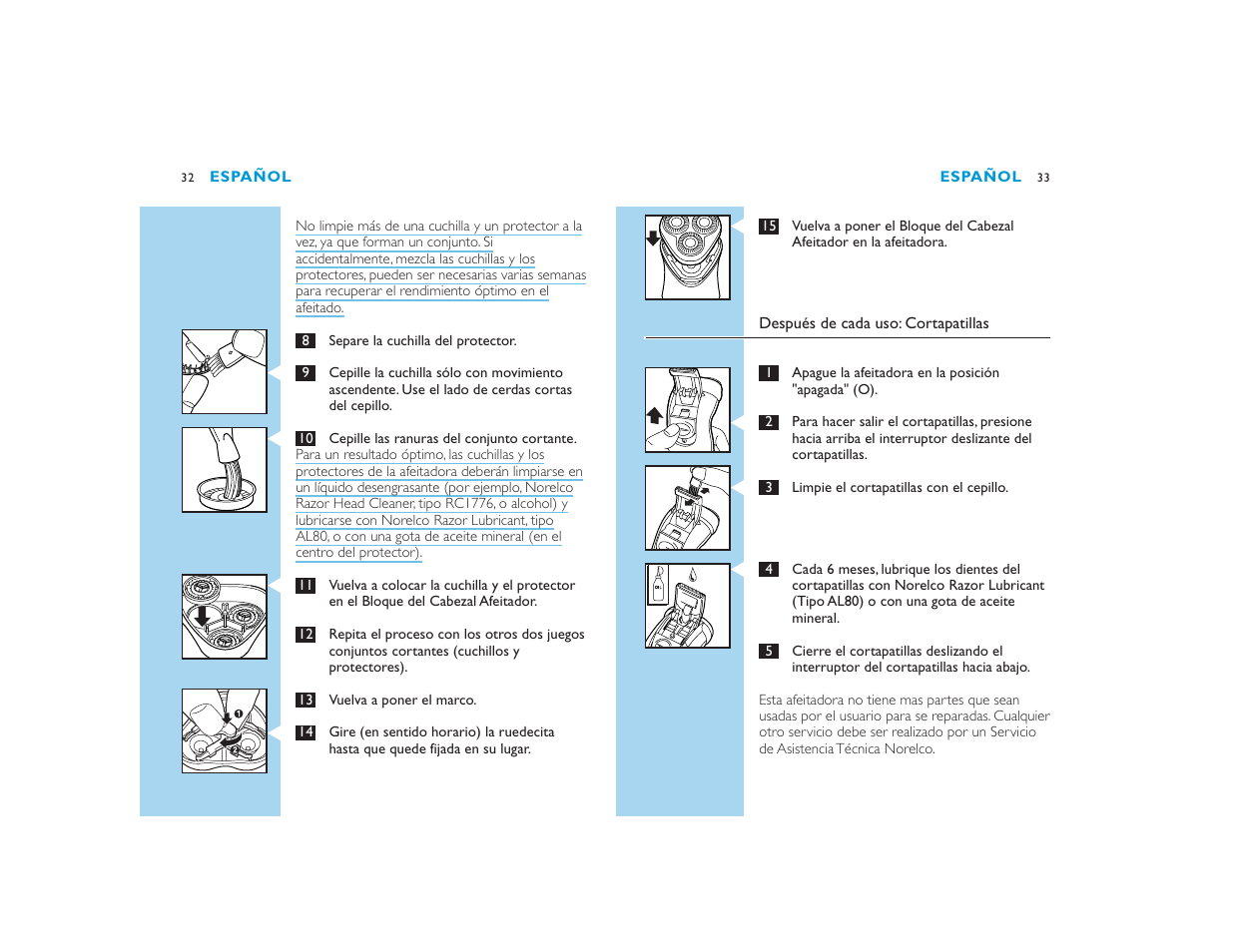 Philips 6843XL User Manual | Page 17 / 19
