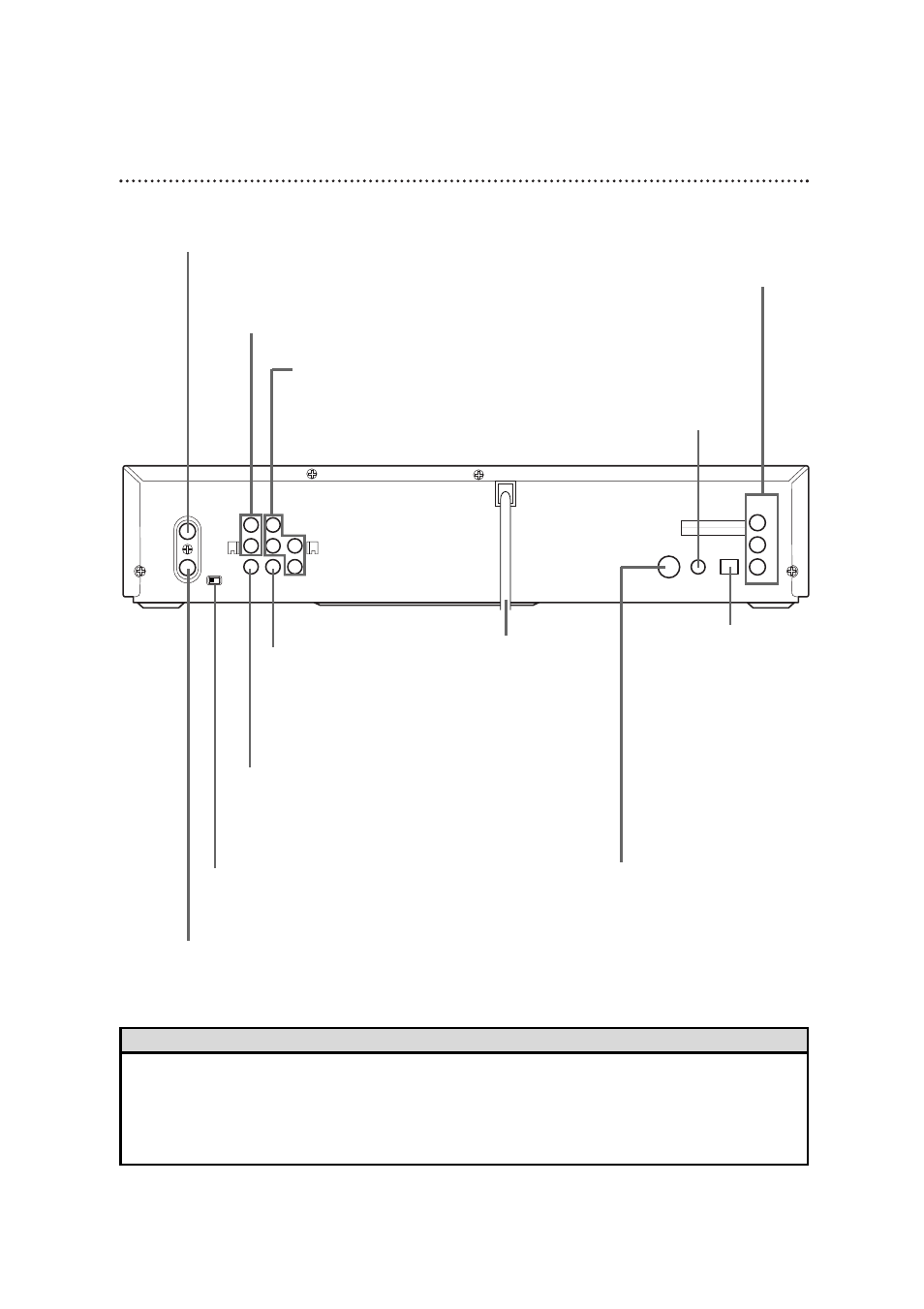 Rear panel 27, Helpful hints | Philips DV900VHS01 User Manual | Page 10 / 11