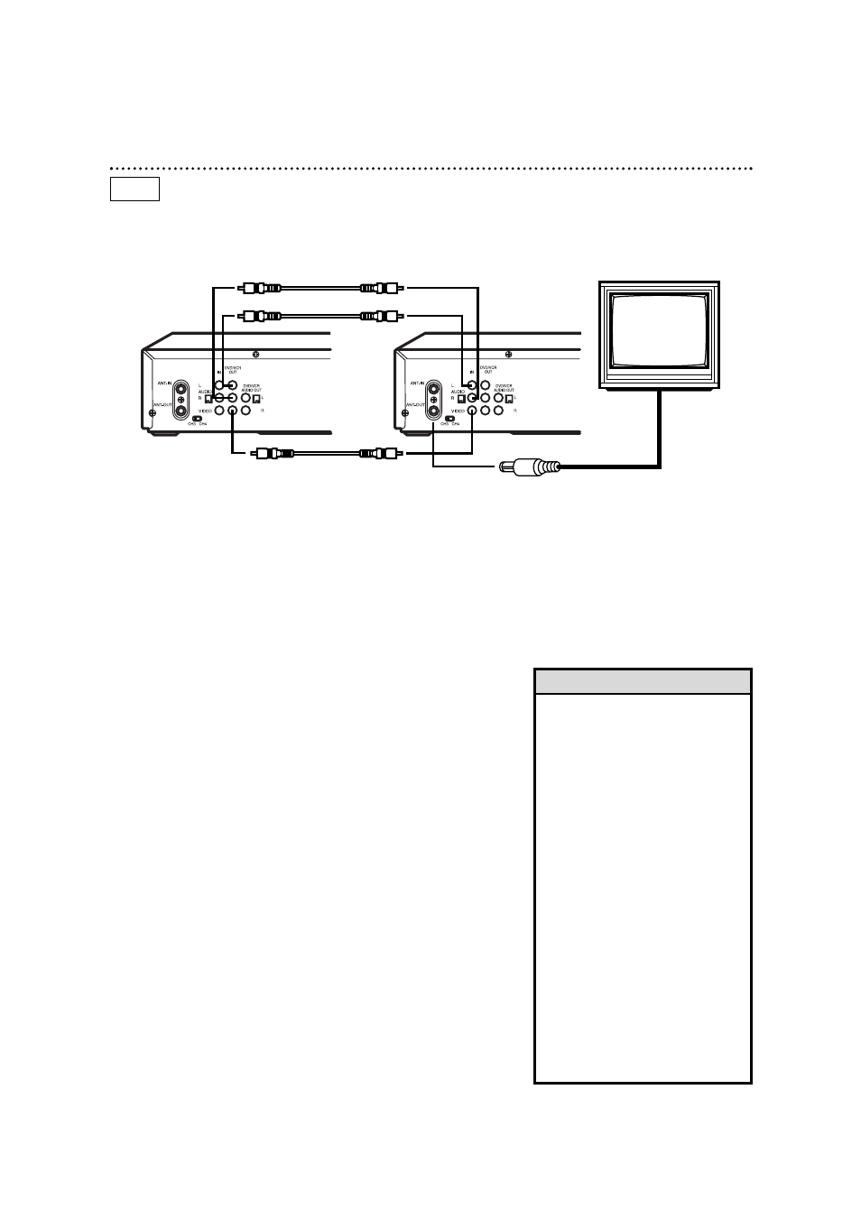 40 rerecording (tape duplication) | Philips DV900VHS01 User Manual | Page 11 / 11