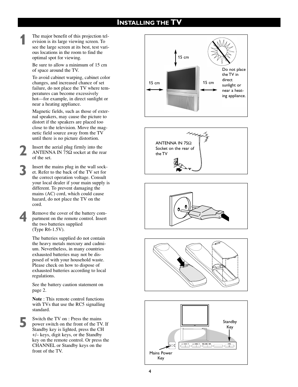 Philips 55PP8745 User Manual | Page 4 / 44
