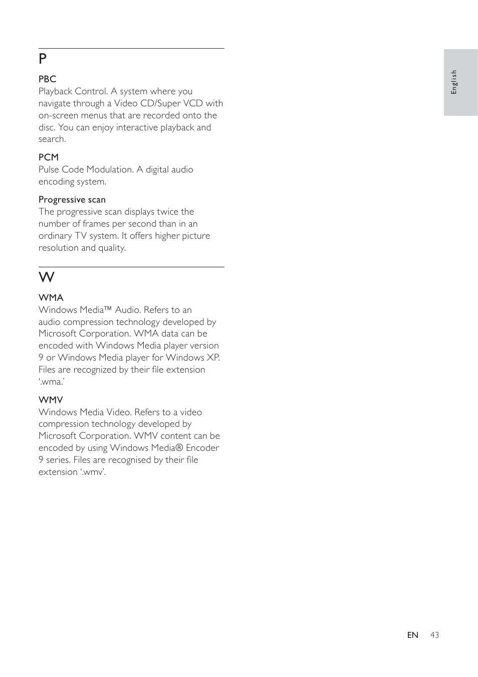 Philips HTS3373 User Manual | Page 43 / 44