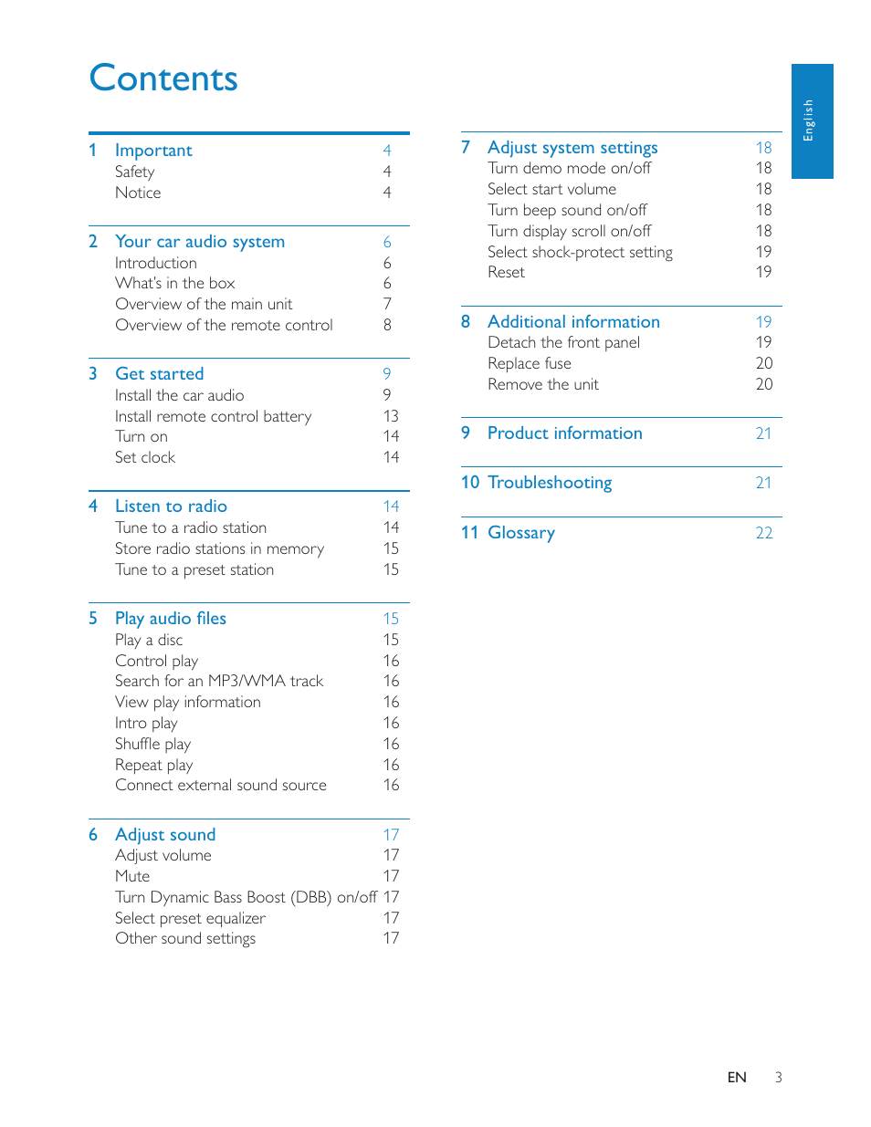 Philips CEM200 User Manual | Page 2 / 25