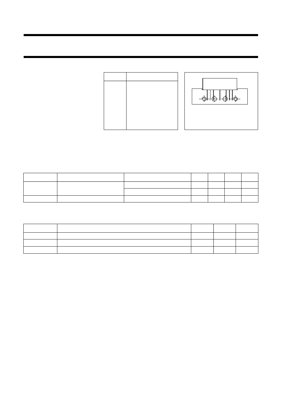 Features, Description, Pinning - sot115j | Pin configuration, Quick reference data, Limiting values, Catv amplifier module bgy88 | Philips BGY88 User Manual | Page 2 / 8